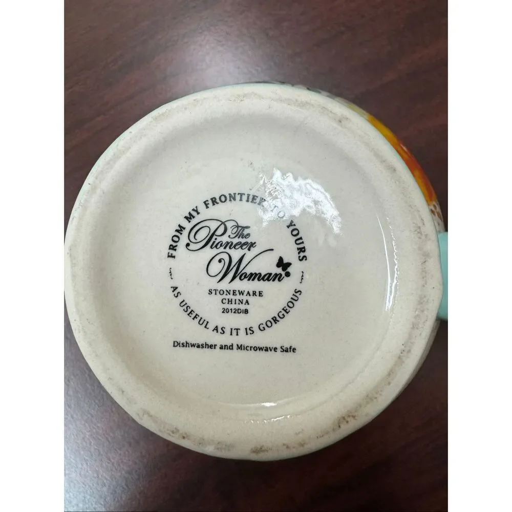 Pioneer Woman Floral Willow Bowl with Handle